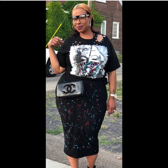 Custom Marilyn Monroe Skirt Set - Picture 1 of 1